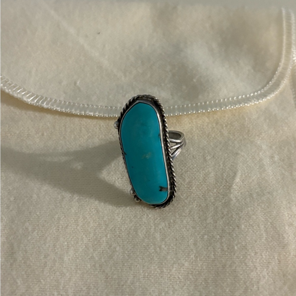Turquoise Silver Ring